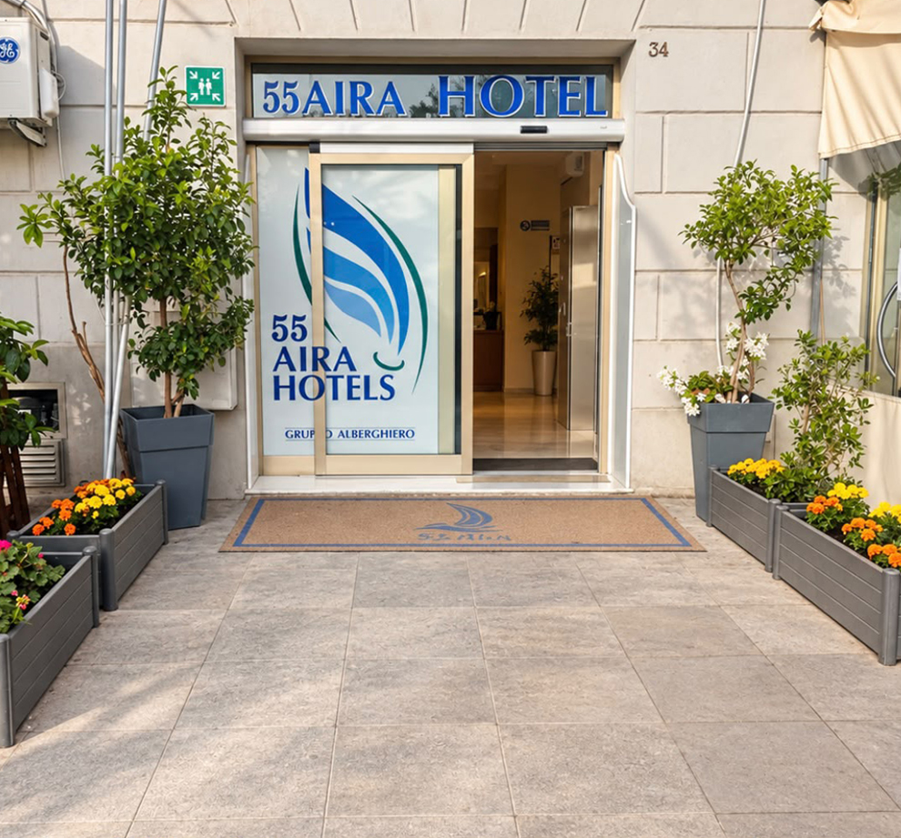 ingresso 55 Aira hotel Palermo